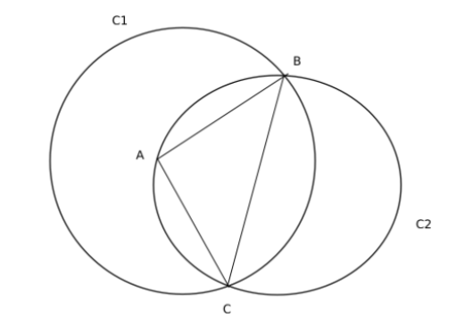 Solution figure for question 60, CAT 2022 Slot 3